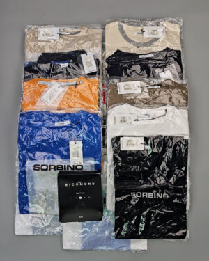 Футболки мужские C-3141 (MEN T-shirt Sorbino) - Сток оптом